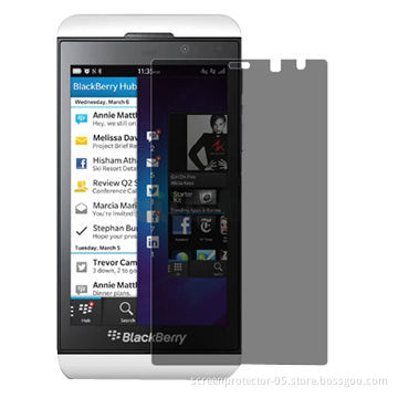 High Clear and Anti-fingerprint Mobile Screen Protector, Suitable for BlackBerry Z10